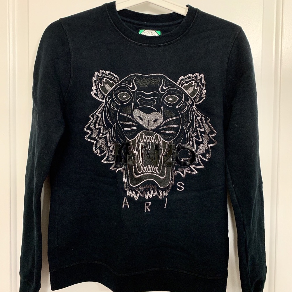 Kenzo Hand-embroidered Tiger sweatshirt